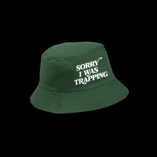 Green bucket hat